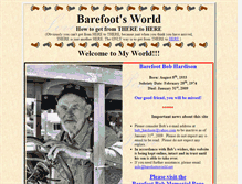 Tablet Screenshot of barefootsworld.net